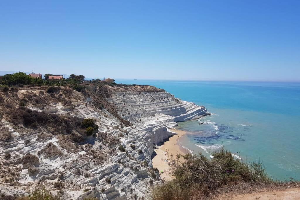 J M Villa Al Mare Con Veduta Spettacolare Sciacca Exterior foto